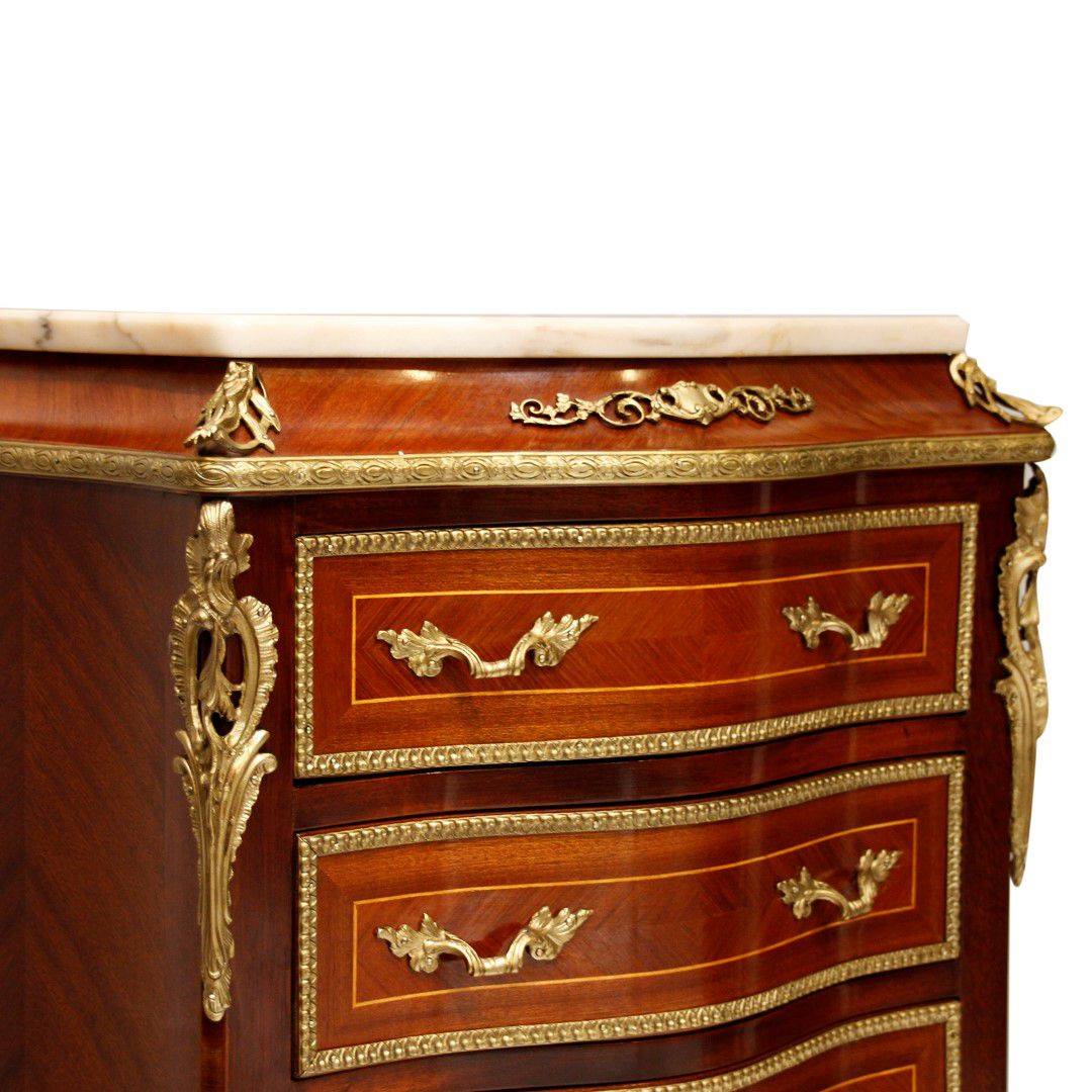 Antiqium Ürün  FRANSIZ BRONZ İŞÇİLİKLİ, 7 ÇEKMECELİ ŞİFONYER