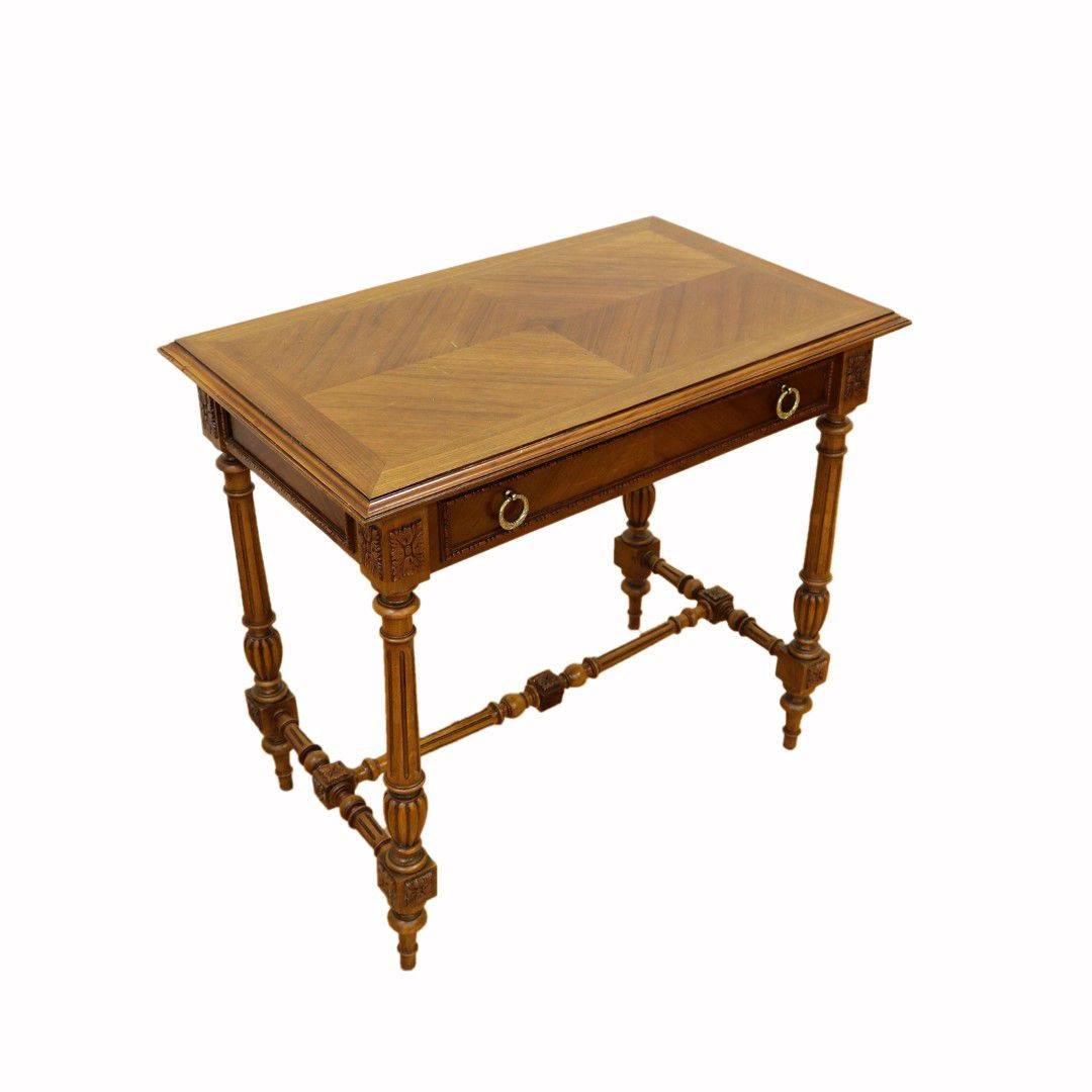 Antiqium Ürün  FRANSIZ AHŞAP ÇALIŞMA MASASI