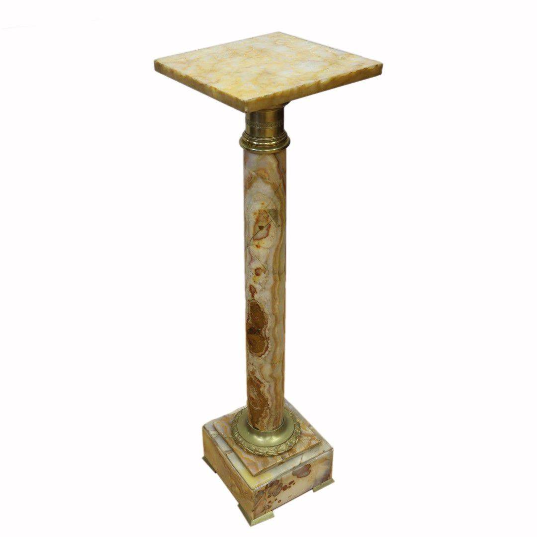 Antiqium Ürün  KREM RENGİ DAMARLI MERMER SÜTUN