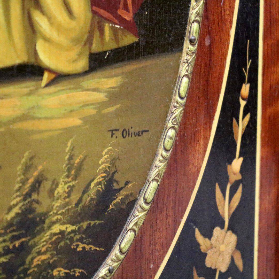 Antiqium Ürün  F. OLIVER İMZALI FRANSIZ DOLAP