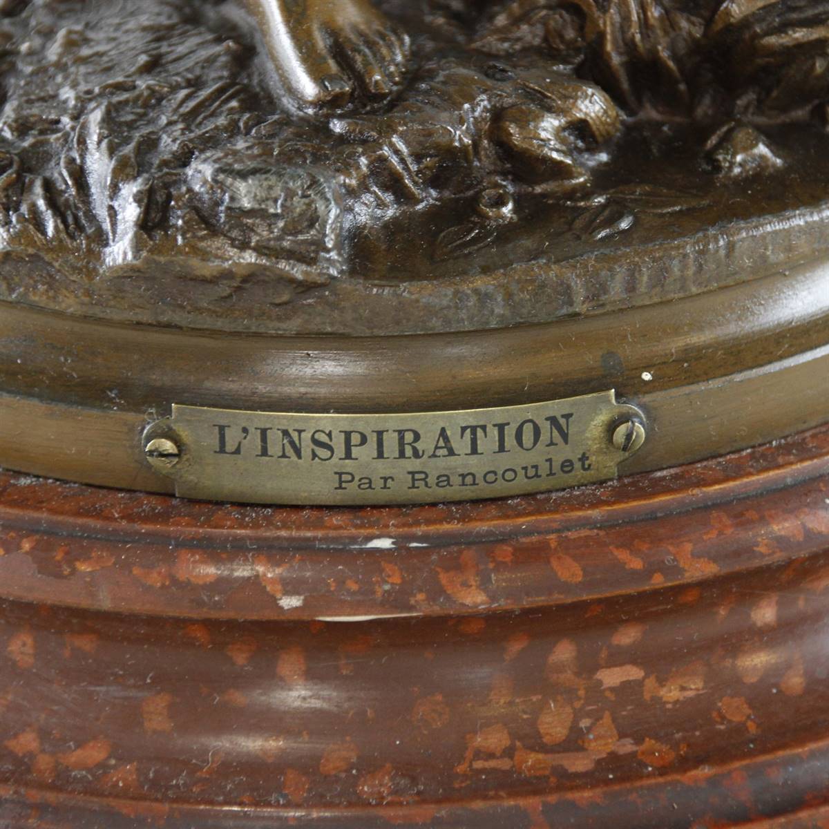 Antiqium Ürün  RANCOULET - L'INSPIRATION BRONZ HEYKEL