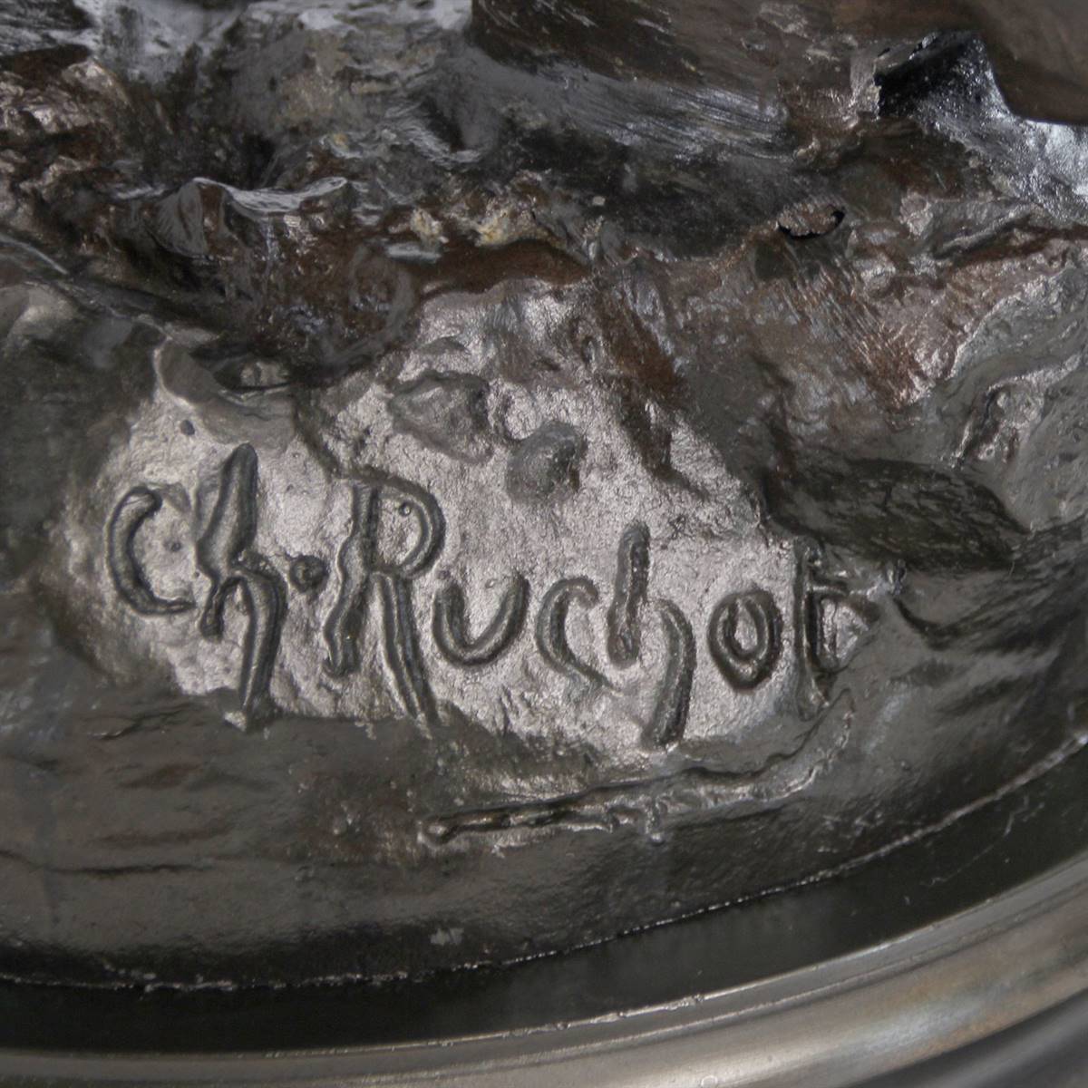 Antiqium Ürün  CH. RUCHOT BRONZ KADIN HEYKELİ