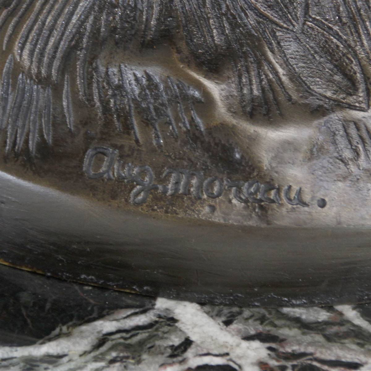 Antiqium Ürün  AUGUSTE MOREAU BRONZ HEYKEL