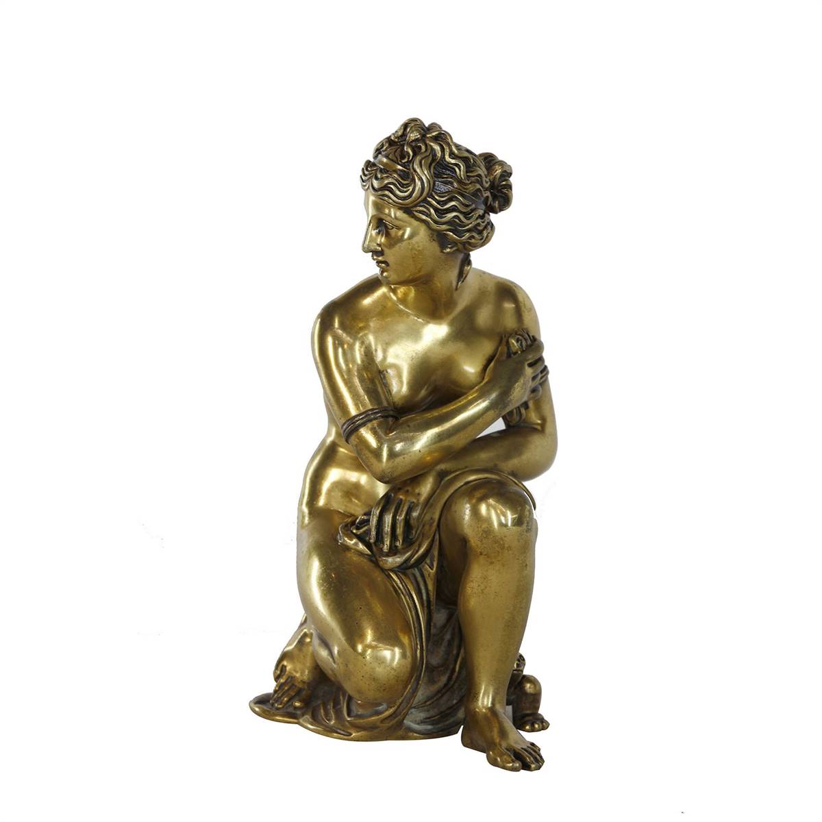 Antiqium Ürün  BRONZ KADIN HEYKELİ