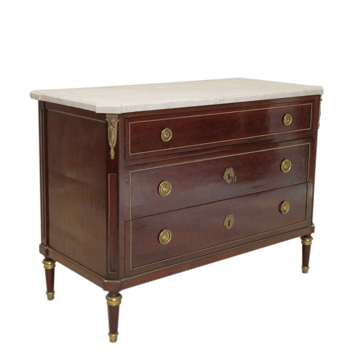 Antiqium Ürün  FRANSIZ BRONZ DETAYLI ŞİFONYER