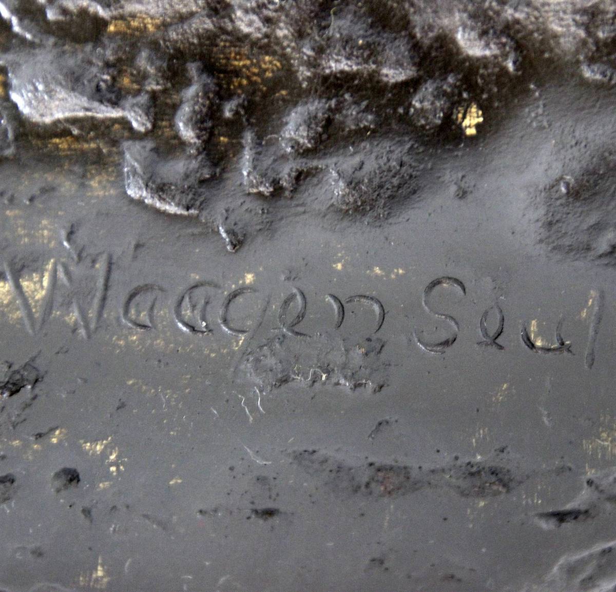 Antiqium Ürün  İMZALI, ATA BİNEN ERKEK FİGÜRLÜ BRONZ HEYKEL