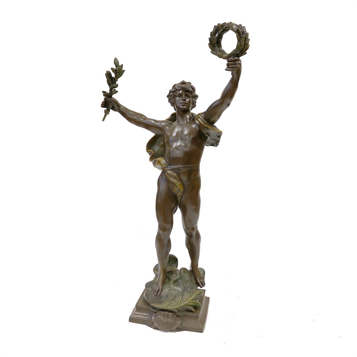 Antiqium Ürün  LE TRİOMPHE BRONZ HEYKEL