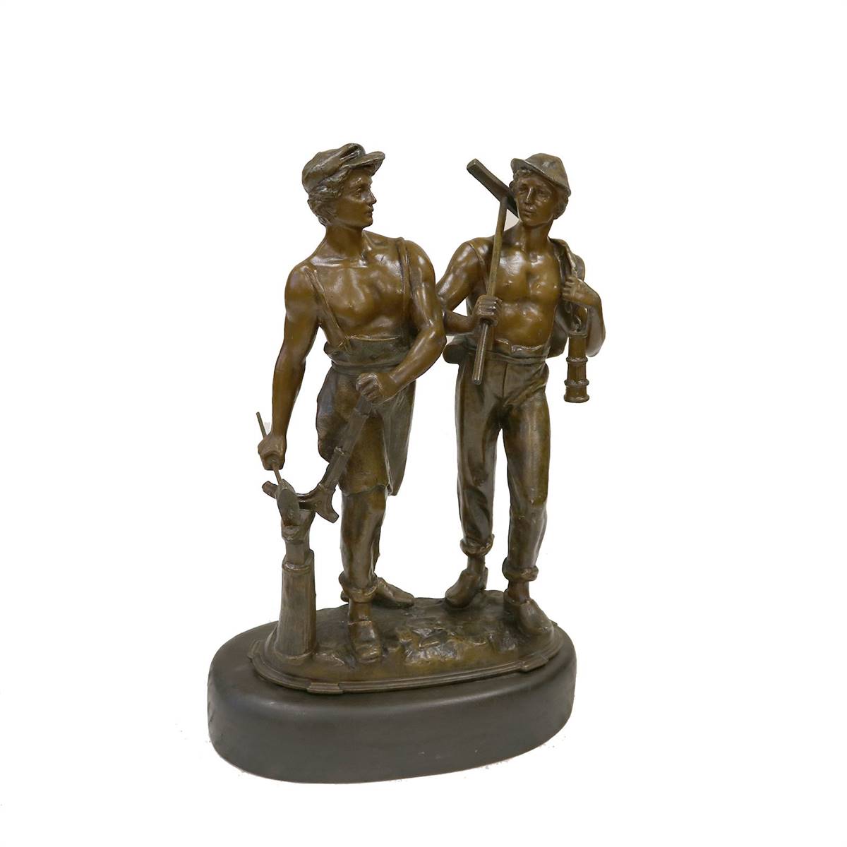 Antiqium Ürün  BRONZ ERKEK FİGÜRLÜ HEYKEL