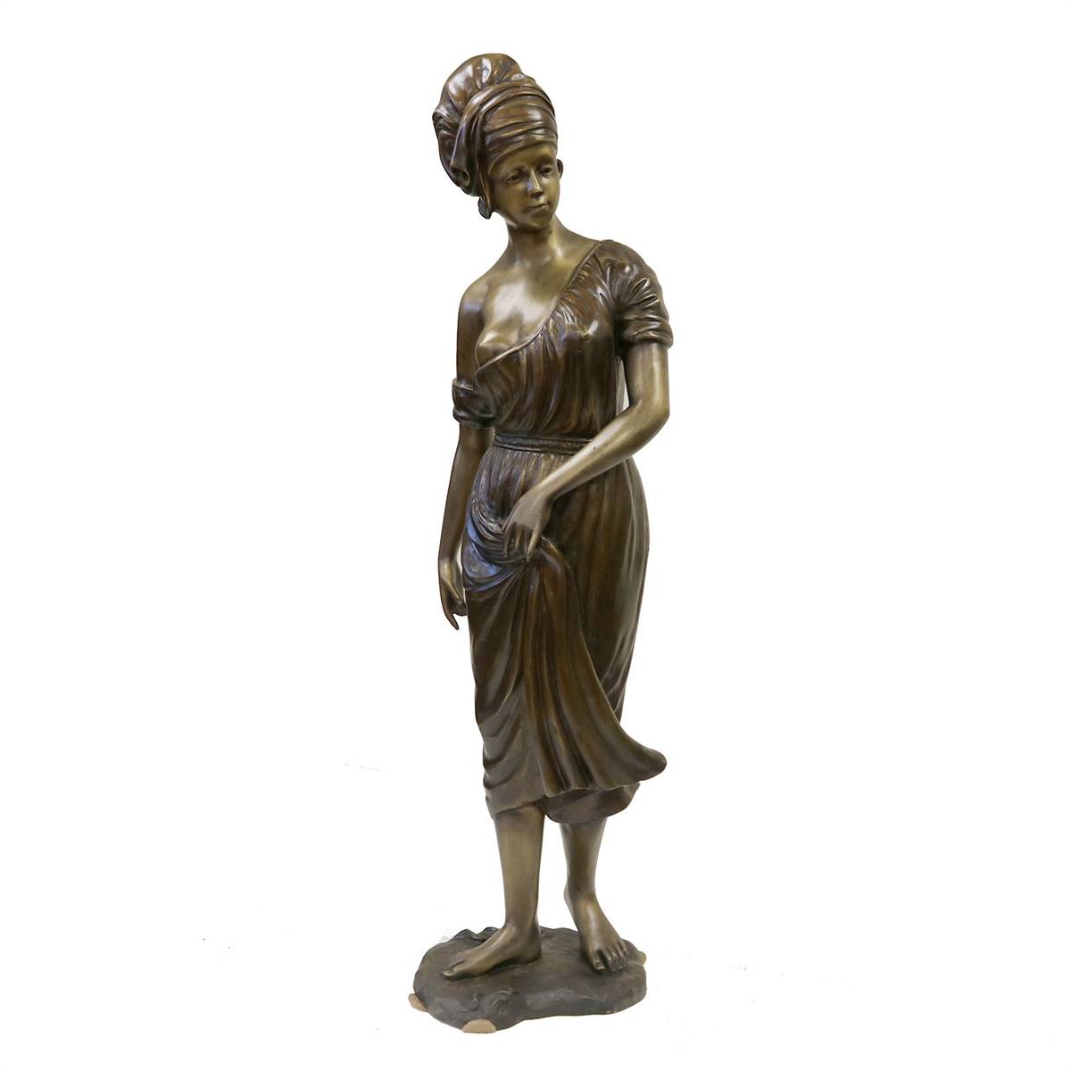 Antiqium Ürün  BRONZ KADIN HEYKEL