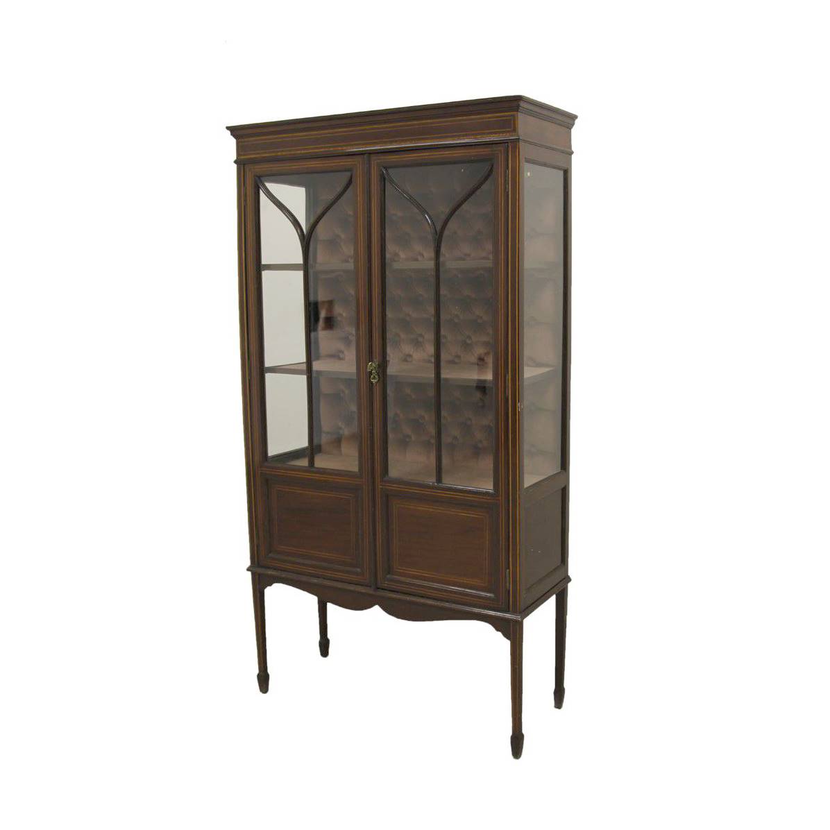 Antiqium Ürün  İNGİLİZ REGENCE STİLİ MAUN KİTAPLIK