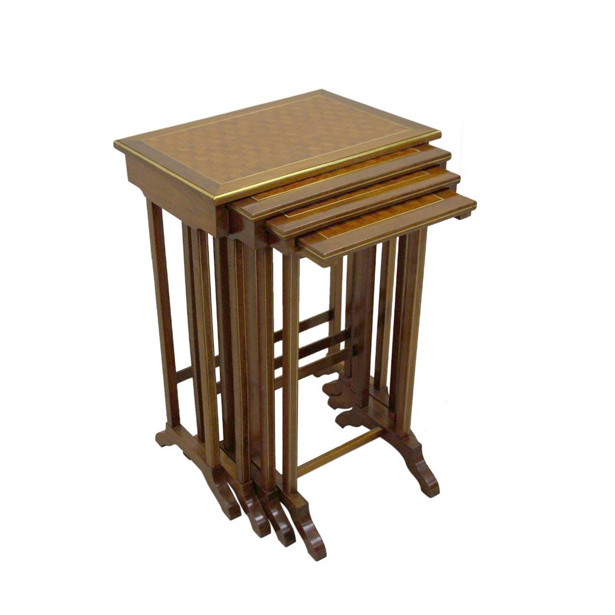 Antiqium Ürün  REGENCE 4'LÜ SEHPA TAKIMI