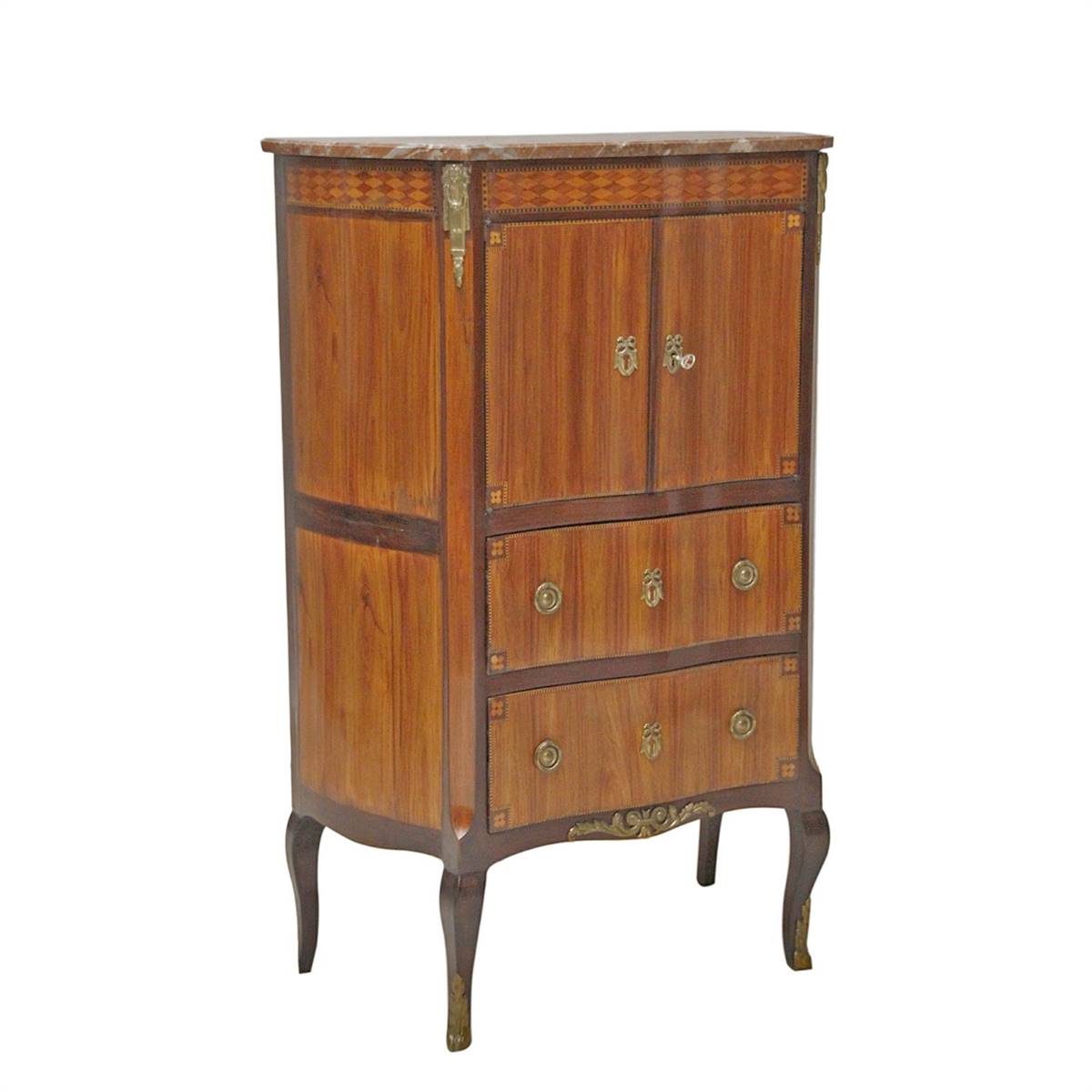 Antiqium Ürün  FRANSIZ PARKÜTERİLİ DOLAP