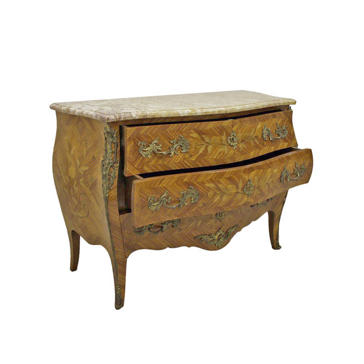 Antiqium Ürün  LOUIS XV. MERMER ZEMİNLİ ŞİFONYER