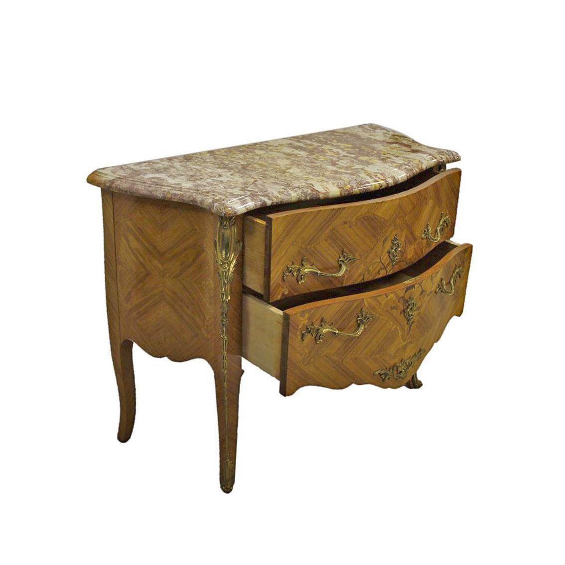 Antiqium Ürün  MARKÜTERİLİ ŞİFONYER