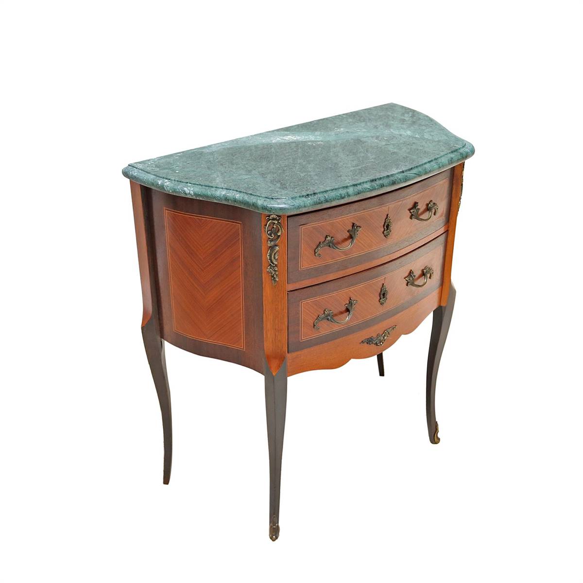 Antiqium Ürün  YEŞİL MERMERLİ, BRONZ DETAYLI ŞİFONYER