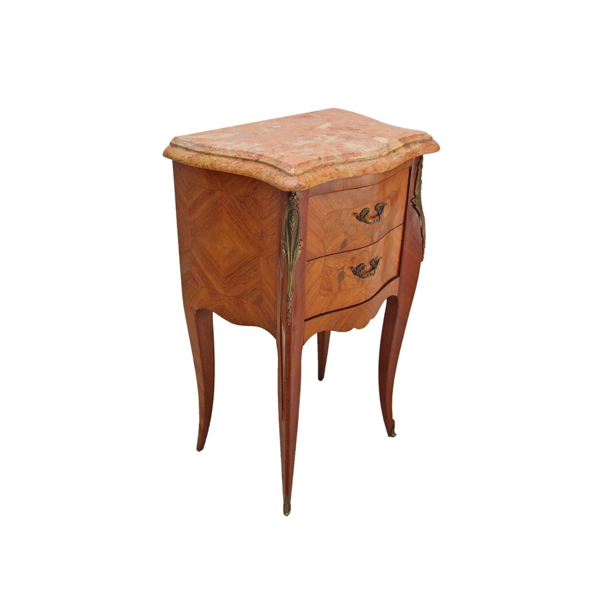 Antiqium Ürün  MARKÜTERİLİ TEK KOMODİN