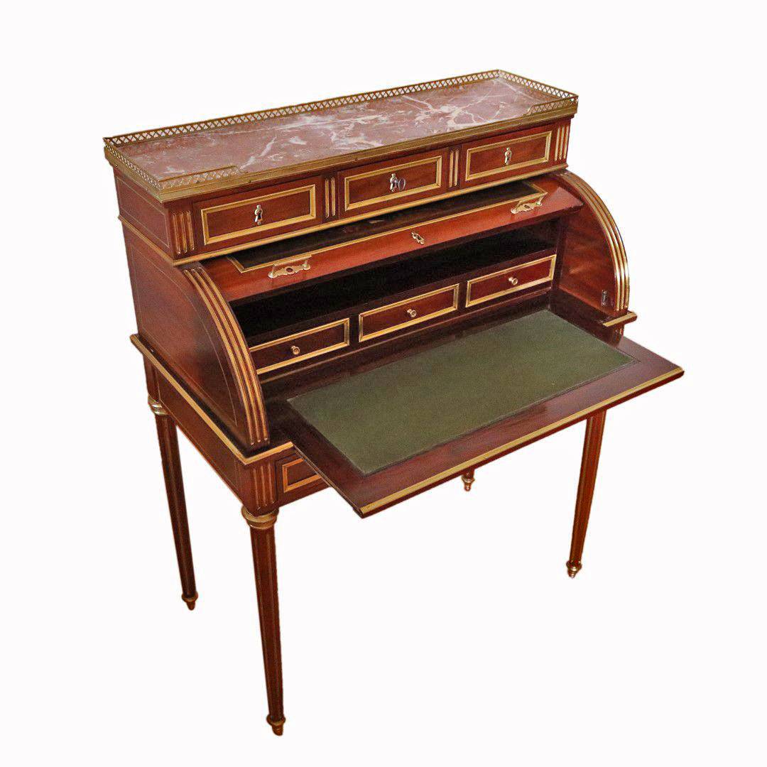 Antiqium Ürün  19. YÜZYIL VERNIS MARTIN SEKRETERYA