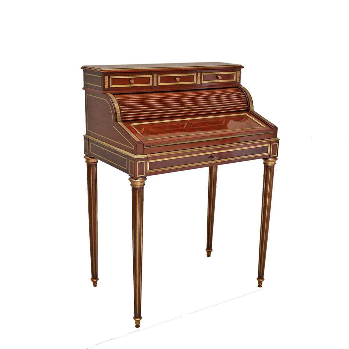 Antiqium Ürün  19. YÜZYIL FRANSIZ AKORDİYON SEKRETERYA