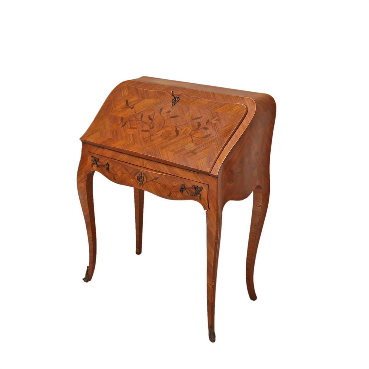 Antiqium Ürün  19. YÜZYIL MARKÜTERİLİ FRANSIZ SEKRETERYA