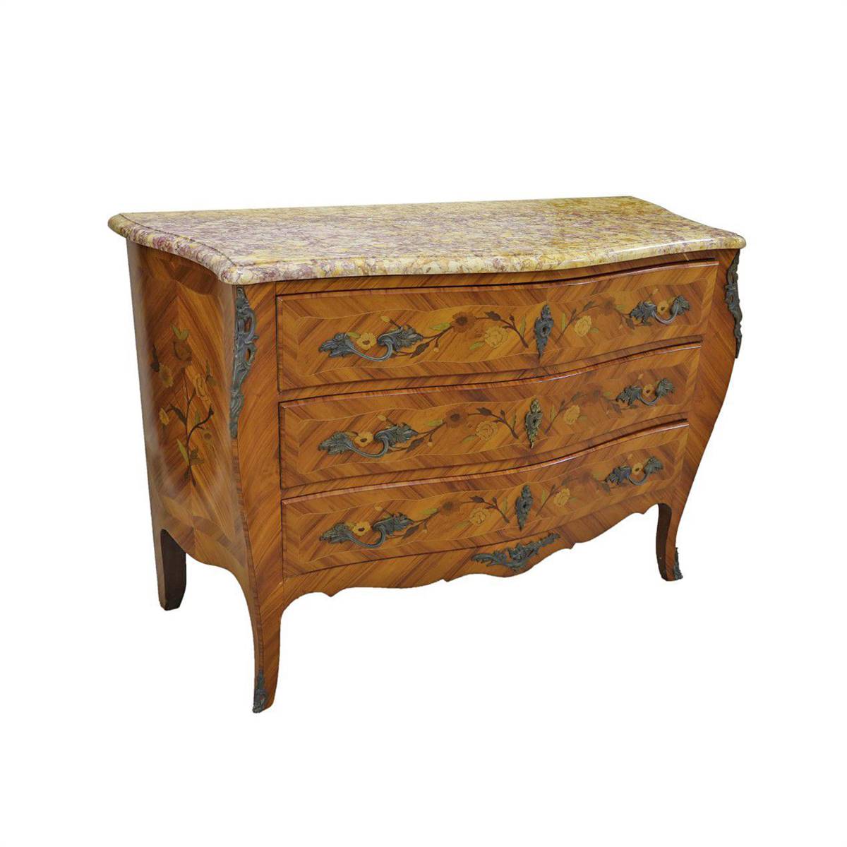 Antiqium Ürün  MARKÜTERİLİ LOUIS STİL ŞİFONYER