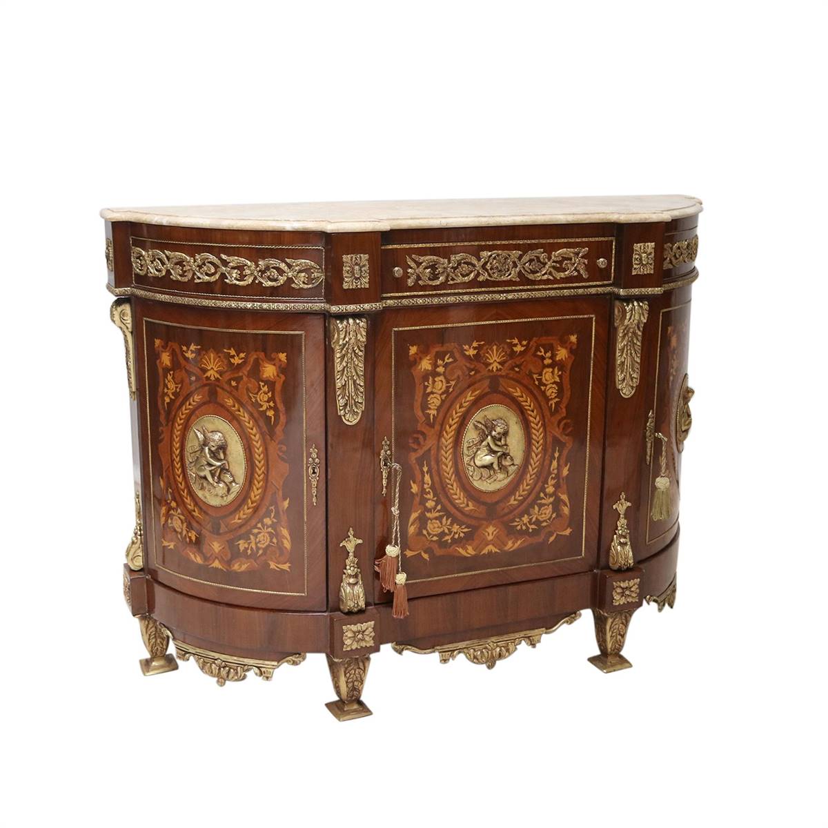 Antiqium Ürün  FRANÇOIS LINKE BRONZ İŞLEMELİ DOLAP