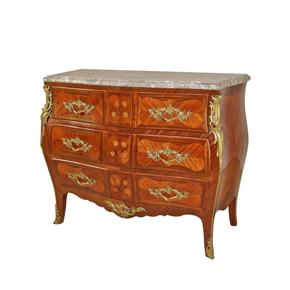 Antiqium Ürün  LOUIS STİL BOMBELİ ŞİFONYER