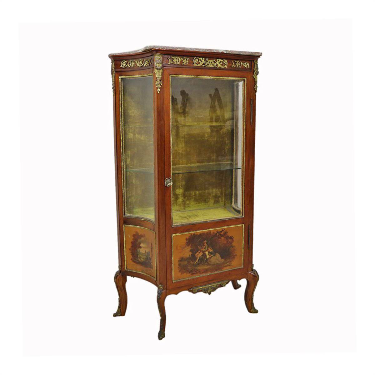 Antiqium Ürün  VERNIS MARTIN CAM VİTRİN