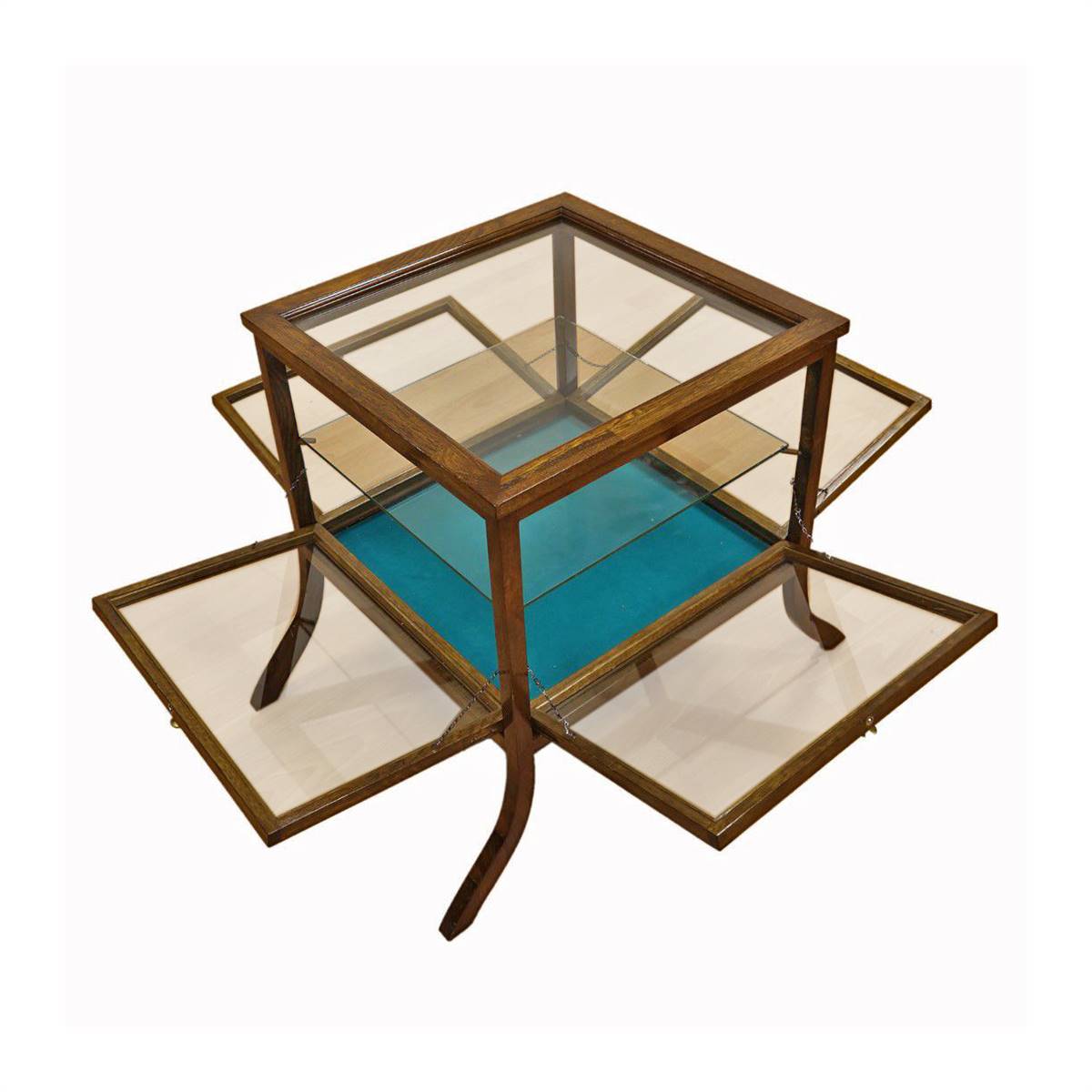 Antiqium Ürün  YEŞİL ZEMİNLİ TEŞHİR SEHPASI