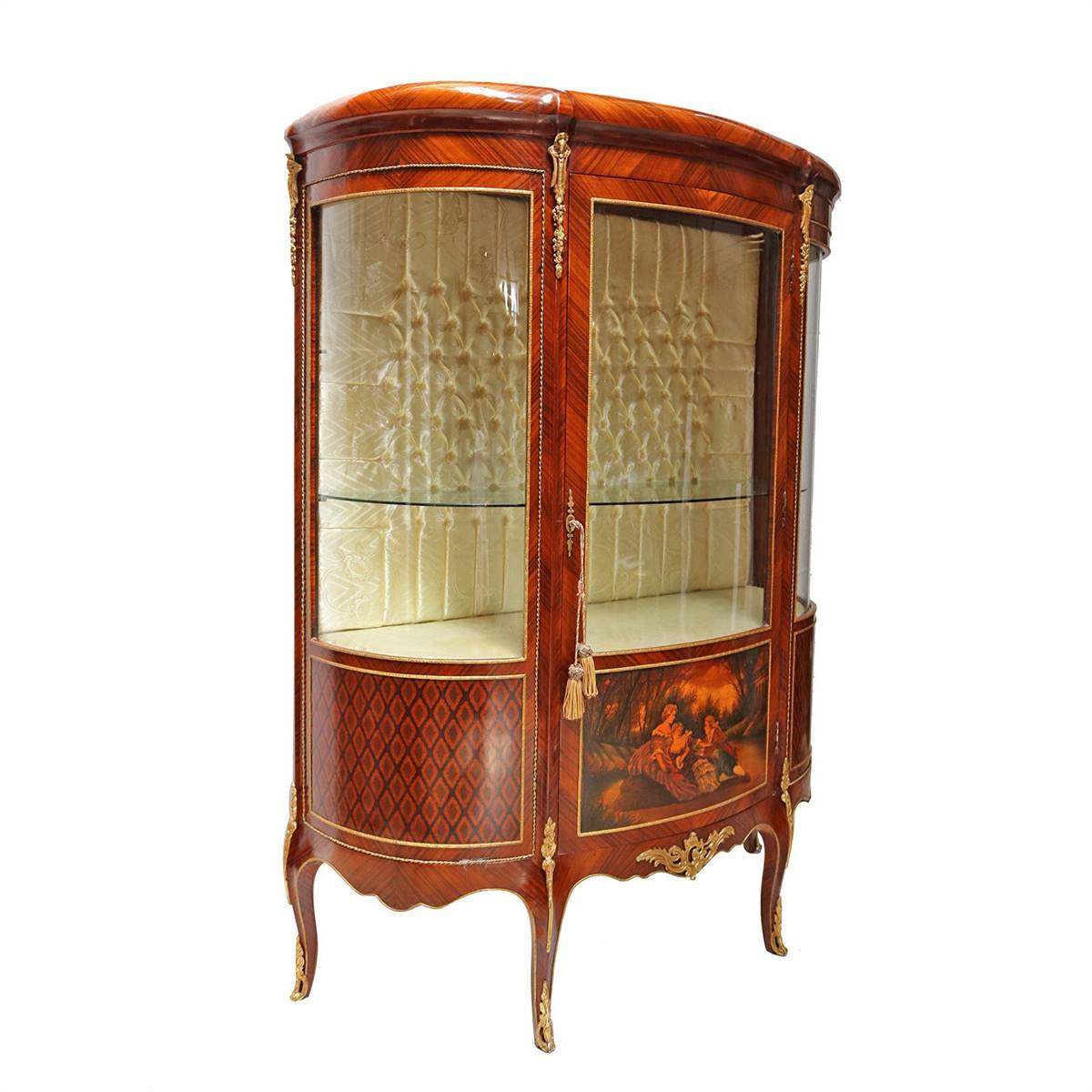 Antiqium Ürün  VERNIS MARTIN CAM VİTRİN