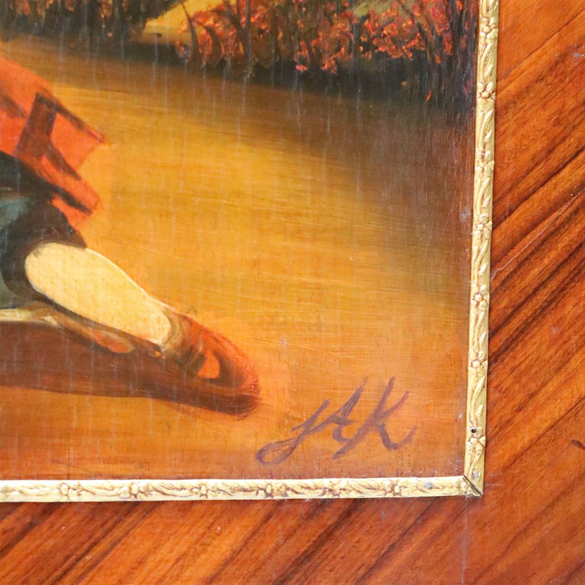 Antiqium Ürün  VERNIS MARTIN CAM VİTRİN