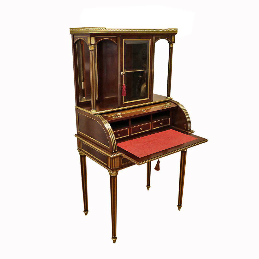 Antiqium Ürün  LOUIS XVI. AYNALI SEKRETERYA