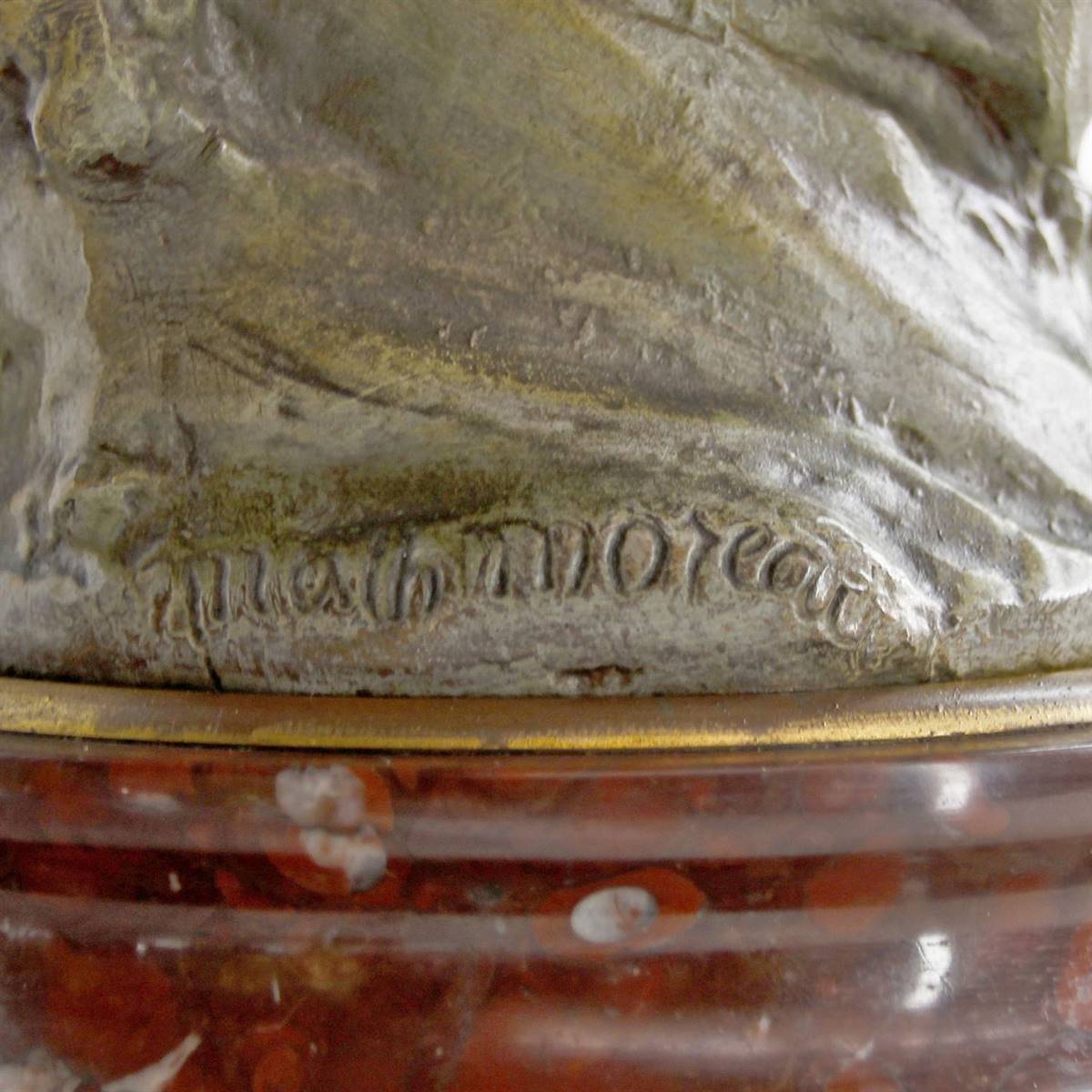 Antiqium Ürün  AUGUSTE MOREAU İMZALI SAAT TAKIMI