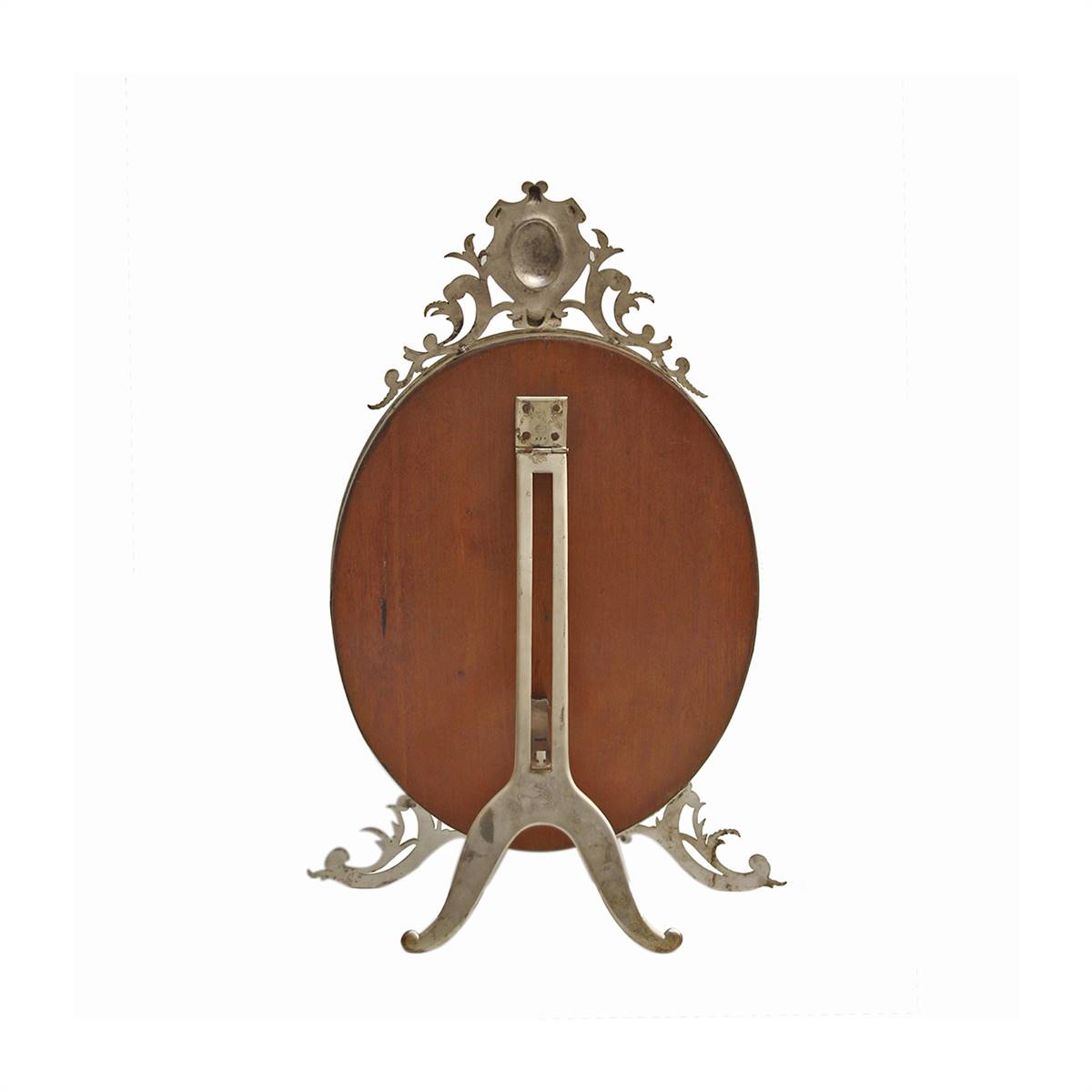 Antiqium Ürün  AYAKLI GÜMÜŞ MASA AYNASI