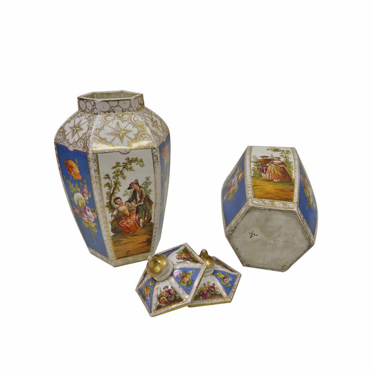 Antiqium Ürün  SEVRES İKİZ VAZO