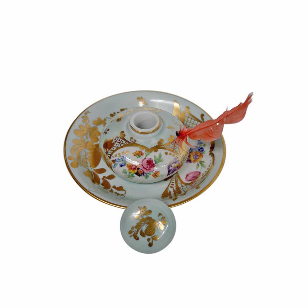 Antiqium Ürün  LIMOGES PORSELEN HOKKA DİVİT SETİ