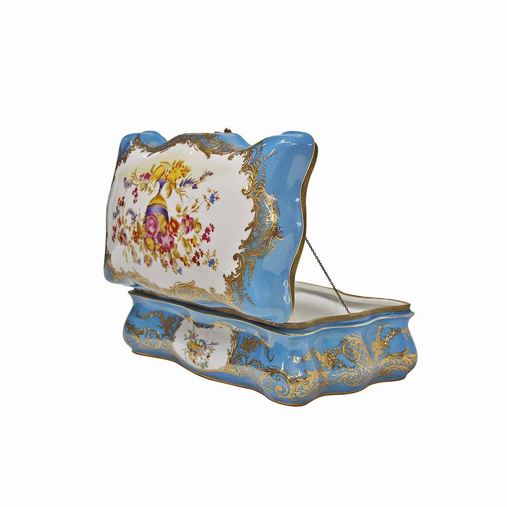 Antiqium Ürün  SEVRES PORSELEN MÜCEVHER KUTUSU