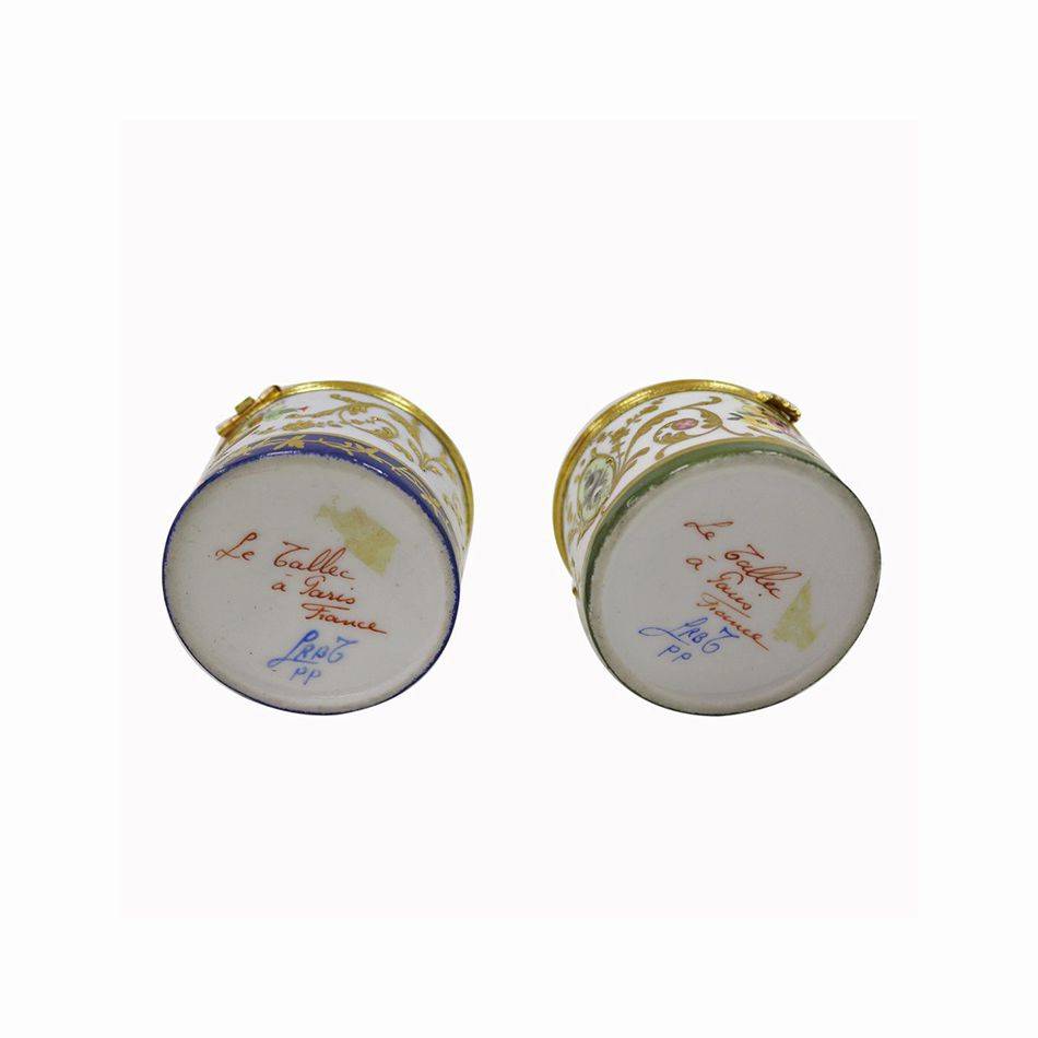 Antiqium Ürün  İKİZ SEVRES MİNİ MÜCEVHER KUTULARI