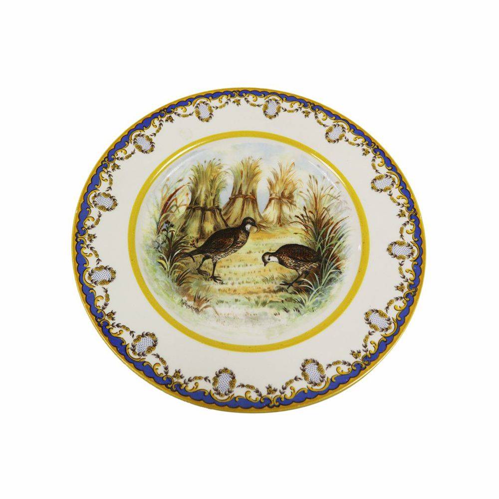 Antiqium Ürün  PORSELEN KUŞ FİGÜRLÜ ÇİFT TABAK