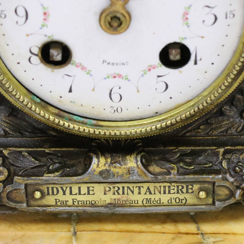 Antiqium Ürün  FRANÇOIS MOREAU - IDYLLE PRINTANIERE SAAT TAKIMI