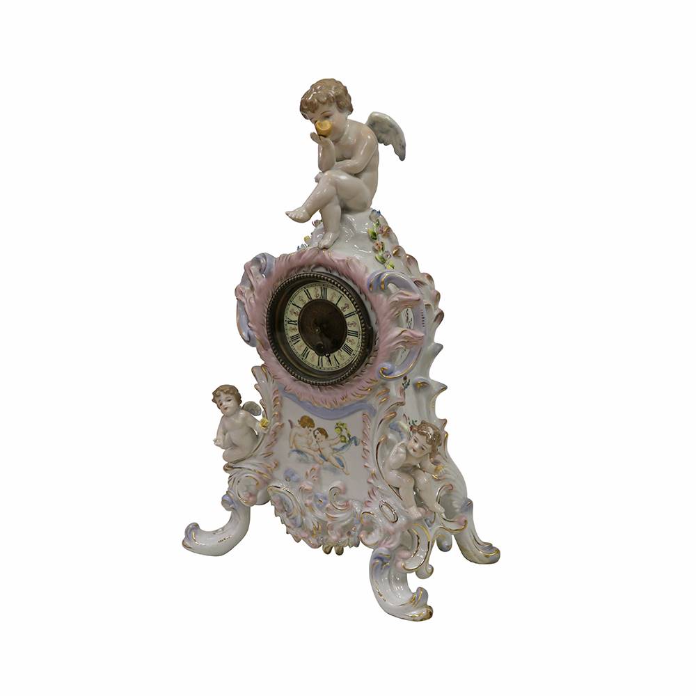 Antiqium Ürün  PORSELEN MASA SAATİ