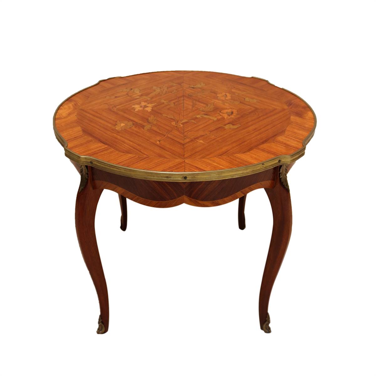 Antiqium Ürün  MARKÜTERİLİ KINGWOOD SEHPA